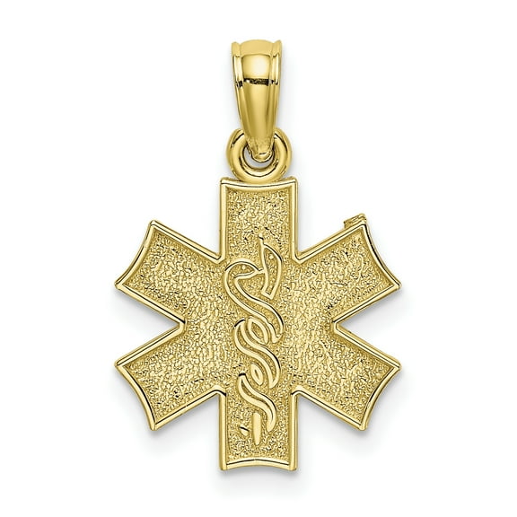 10K Medical Jewelry Symbol Pendant 10XM524