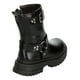 thumbnail image 3 of Botas Niña Tropicana Negro Doble Hebilla Zipper Plataforma negro 18 MX, 3 of 10
