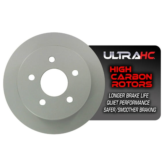 UltraHC Coated High Carbon Brake Rotor, Rear UR000067, Chevrolet Impala 2005-2000