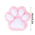 thumbnail image 3 of Cute Soft Pink Paw-Shaped Sponge for Bathing and Cleaning Gentle Exfoliating Body Scrubber for All Skin Types, 3 of 4