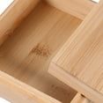 thumbnail image 4 of KAKOWELY 1 Pce Boîte de Rangement de Bureau Carrée en Bois avec Couvercle, 4.92x"X4.92"X1.97 Pouces, 4 of 4