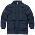 thumbnail image 3 of Jordan Craig Men Fairbanks Insulated Parka 3/4 Puffy Coat (Navy), 3 of 6