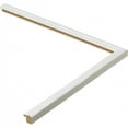 thumbnail image 4 of Roma Moulding 4x6 Solid Wood, Lavo Traditional Style, White Single Photo Frame, 4 of 4
