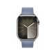 thumbnail image 3 of Correa de reloj Apple con hebilla moderna, azul lavanda, 41 mm, grande, 3 of 3