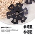 thumbnail image 3 of 12Pcs Outdoor Climbing Trekking Pole Covers Snowflake Disk Walking Stick Cover, 3 of 9