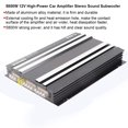 thumbnail image 4 of Car Amplifiers, Power  Rustproof 5800W High Strength Simple Installation Firm 12V  For Automobile, 4 of 8