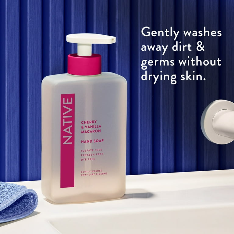 Native Cherry & Vanilla Macaron Liquid Hand Soap 13OZ - Walmart.com