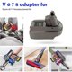 thumbnail image 4 of Adecuado para Batería Makita/Bosch/Dewalt/Milwaukee DM18V678 BMV678 Adaptador de Batería Convertidor para Adaptador de Batería Dyson V6 V7 V8, 4 of 5
