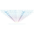 thumbnail image 2 of Girl's Wonder Woman 1984 Logo Retro Effect  Graphic Tee White X Large, 2 of 5