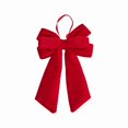 thumbnail image 2 of Qjidjing Christmas Tree Ornaments, Large Velvet Bow Hanging Pendants, for Christmas Tree, Front Door, Home Wall Holiday Decor, 2 of 6