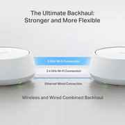TP-Link Deco BE3600 Next-Generation AI-Driven Dual Band Wi-Fi 7 Home Mesh Router System, 2-Pack - Covers up to 4,500 Sq Ft, Replaces Wi-Fi Router and Extender