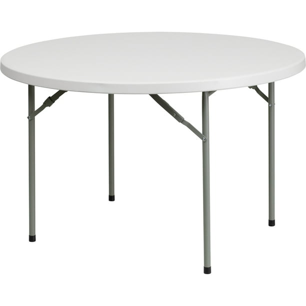 Flash Furniture 48 Round Granite White, How Many Chairs Can Fit Around A 48 Inch Round Table