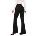 thumbnail image 6 of WJHWSX Pants For Women,Black Pants For Women,Womens Pants,Pockets,Moisture Wicking,Solid,Denim,Black,S(US:4), 6 of 6