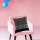 thumbnail image 1 of Funda de almohada de macramé de , cómoda y agradable para , funda de cojín decorativa, funda de almohada, cremallera para Negro 45x45cm Macarena funda de cojín decorativa, 1 of 8