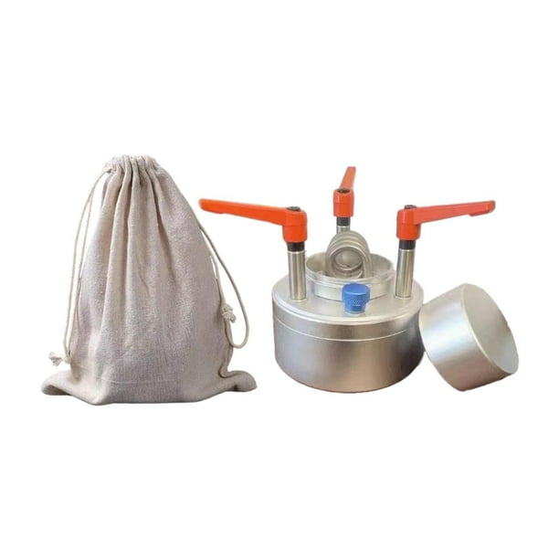 Quemador de alcohol Zulema metal horno para picnic 11 cm x 10 cm