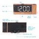 thumbnail image 3 of Reloj Despertador De Proyección De Radio Led Reloj Despertador Digital Temporizador De Sueño Ajustable seitruly HA034679-00, 3 of 5