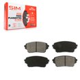 thumbnail image 1 of SIM Front Semi-Metallic Disc Brake Pads SIM-1105 for Car Suzuki XL-7 Grand Vitara, 1 of 8