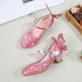 thumbnail image 4 of Utoimkio Baby Girls Dress Shoes Ballet Flat Shoes Toddler Girl Princess Wedding Low Heel Shoes for Little Big Kids Girls, 4 of 9