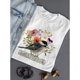 thumbnail image 3 of Avian Collage Ii T-Shirt Women -Victoria Borges Designs, Female 3X-Large, 3 of 4