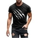 thumbnail image 1 of Hombres Pantalones Cortos de Manga Corta Impresa Casual Cuello Redondo Superior, Camisa de Moda para el Verano Y la Primavera, 1 of 8