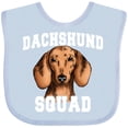 thumbnail image 3 of Inktastic Dog Dachshund Squad Boys or Girls Baby Bib, 3 of 4