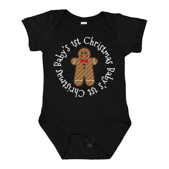 Inktastic Babys First Christmas Gingerbread Cookie Boys or Girls Baby Bodysuit