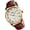 Brown strap+Gold case+White Dial, variant on Watch for Men Business Dress Classic Fashion Casual Black Leather Quartz Analog Waterproof Calendar Date Light Simple Wrist Watches Dad Fathers Gifts