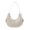 White, variant on Carry Purse Simple Fashion Bag Leather Handbags Shoulder Bags Half Bags Underarm Bag Cosmetics Makeup Bag