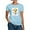 Light Blue, variant on CafePress - Redoute Sunflowers T Shirt - Women's Classic T-Shirt