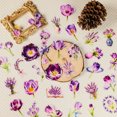 thumbnail image 3 of 56PCS Flowers Scrapbook Stickers, Waterproof Tiny Aesthetic Self-Adhesive Vintage Scrapbooking Stickers for Junk Journal Supplies, 3 of 5