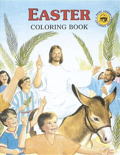 Coloring Book about Easter, (Paperback)