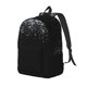 thumbnail image 1 of Easygdp Silver Glitter1 Mochila de Lona Resistente para Laptop, Compatible con Laptops de 15 a 17 pulgadas, Ideal para Escuela, Trabajo y Viajes-Medium, 1 of 5