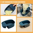 thumbnail image 4 of unbranded 4Ud Canasta Escurridora Para Fregadero De Cocina Azul Resistente Y Multifuncional Para Y Verduras, 4 of 8