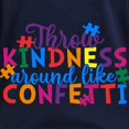 thumbnail image 3 of CafePress - Throw Kindness Around Like Con Long Sleeve T Shirt - Women's Long Sleeve Graphic Tee Casual Fit, 3 of 4