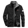 thumbnail image 4 of New Men Fleece Jacket Pockets Thicken Polar Jackets Cold-Proof Overcoat Plus Size Women Coat Winter Windbreaker Jackets For Men, 4 of 6