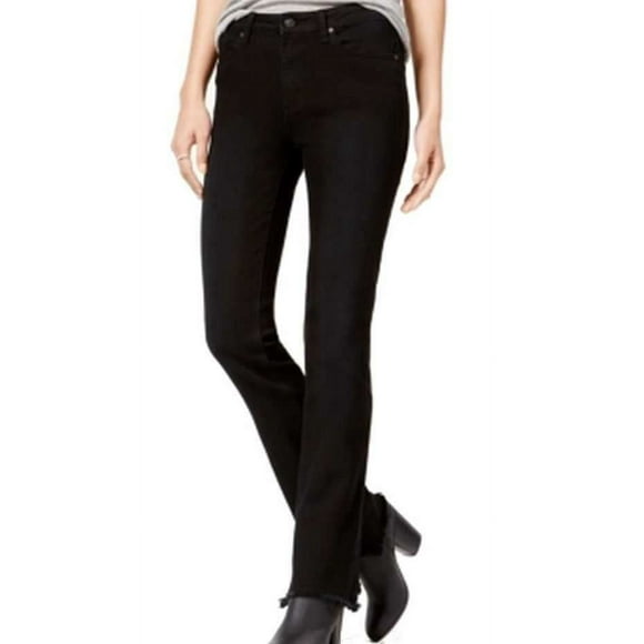 Rewash Performance Stretch Tulip Flare Black Junior Jeans J2255AET, SIZE 0/24
