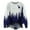 C-Blue, variant on Women Christmas Tree Reindeer Sweater Color Block Long Sleeve Crew Neck Knit Pullover Shirts Fall Festival Jumpers