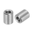 thumbnail image 1 of Uxcell 10Pack Round Connector Nuts, M5x10x8mm Coupling Nut Sleeve Rod Bar Stud Nut, 1 of 6