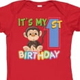 thumbnail image 4 of Inktastic Monkey First Birthday Boys or Girls Baby Bodysuit, 4 of 5