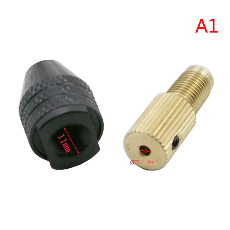 3.17mm Electric Mini Chuck Fixture Clamp 0.3mm-3.5mm Drill Bit 