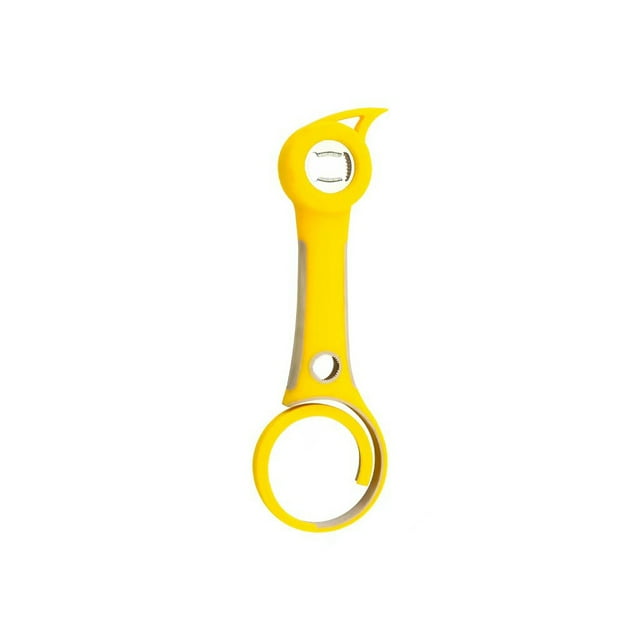 Abridor de botellas Wosthever contenedor profesional removedor de tapas utensilio de Cocina amarillo