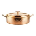 thumbnail image 1 of Elodie Pot Easy Clean Sturdy Easy Carrying for Caterers Picnic Household Gold S, 1 of 8