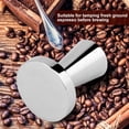thumbnail image 4 of Prensa para granos de café expreso de 40MM de diámetro, herramienta de martillo para polvo de café de acero inoxidable, prensa para granos de café de Base plana, recargable, reutilizable, 4 of 5