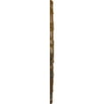 thumbnail image 4 of 67 1/8"W x 48 5/8"H x 1 7/8"P Piedmont Ceiling Medallion (Fits Canopies up to 6 1/2"), Hand-Painted Smokey Topaz Crackle, 4 of 5