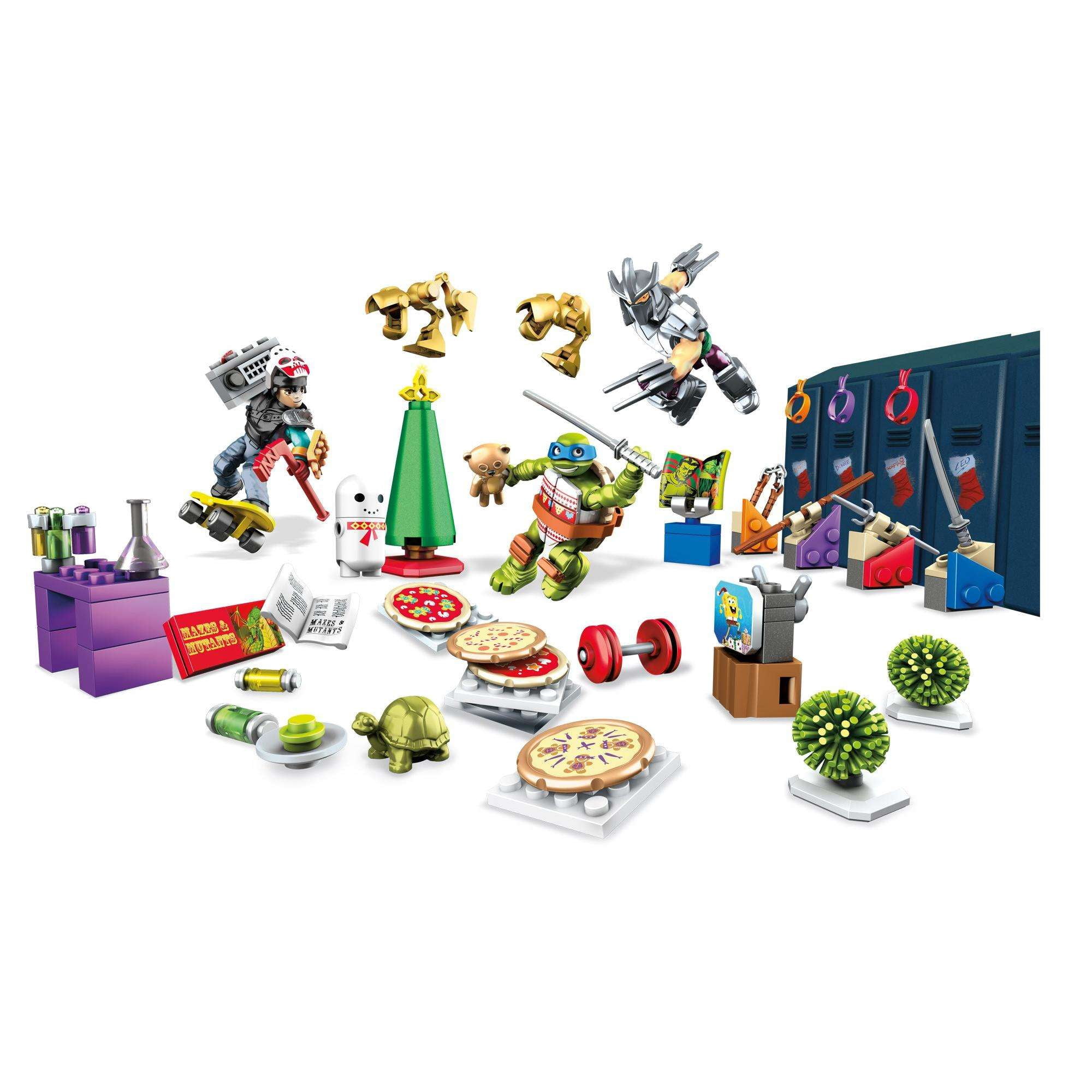 Mega Bloks Teenage Mutant Ninja Turtles Advent Calendar - Walmart.com Mega Bloks Teenage Mutant Ninja Turtles Advent Calendar - Walmart.com