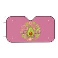 thumbnail image 7 of Balery Avocado Keep Calm Print Car Windshield Sun Shade,Windshield Sunshade for Car Pickup Truck SUV Accessories-Medium, 7 of 7