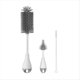 thumbnail image 1 of Accesorio Limpiador de Cepillo de de Silicona, Juego de Cepillos de Limpieza de Pajitas para Limpiar Recipientes de Cuello Estrecho Gris, 1 of 6