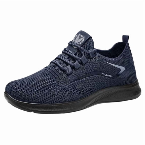 CHICVOMEY Comfortable Sneakers for Men Lightweight Mesh Running Shoes Stylish Cushioned Walking Shoes Suitable for Hiking Travel and Daily Wear