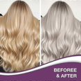 thumbnail image 5 of Maca Power Purple Hair Mask, Nourishing Deep Conditioner Professional Neutralizes Brass Yellow Tones For Blonde Silver Gray Highlighted Hair, 5 of 5