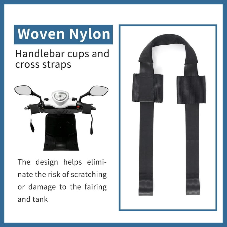 AUGO Heavy Duty Soft Loops -Pack Of 6-1.5" X 17" Tie Down Anchor Straps For Use W/Ratchet Strap Hooks - 3000Lb Load Capacity & 10,000Lb Break Strength - Great For Motorcycle, Bike